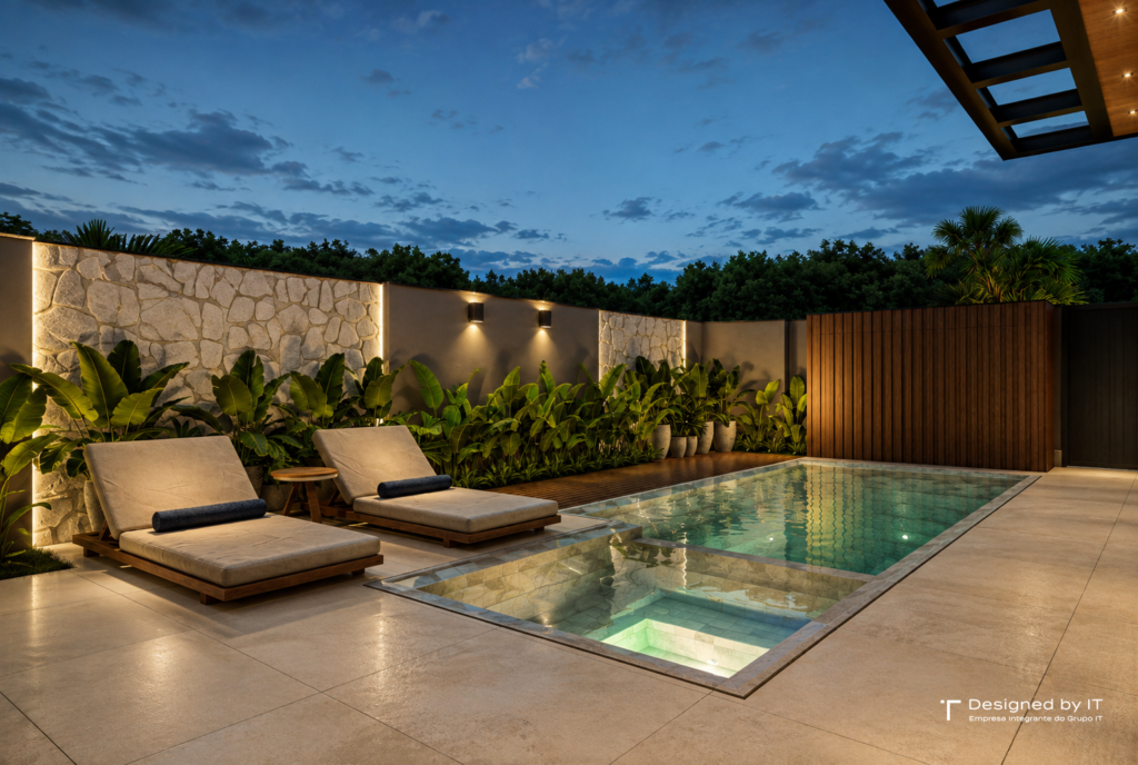 Arquitetura contemporanea para aproveitar o desnivel do terreno2