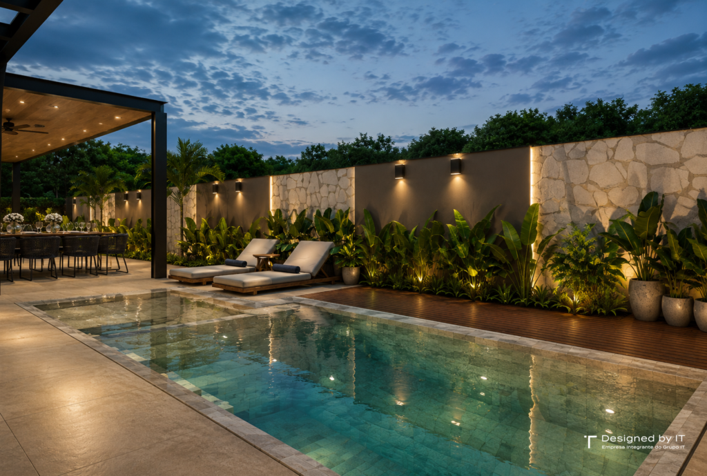 Arquitetura contemporanea para aproveitar o desnivel do terreno4
